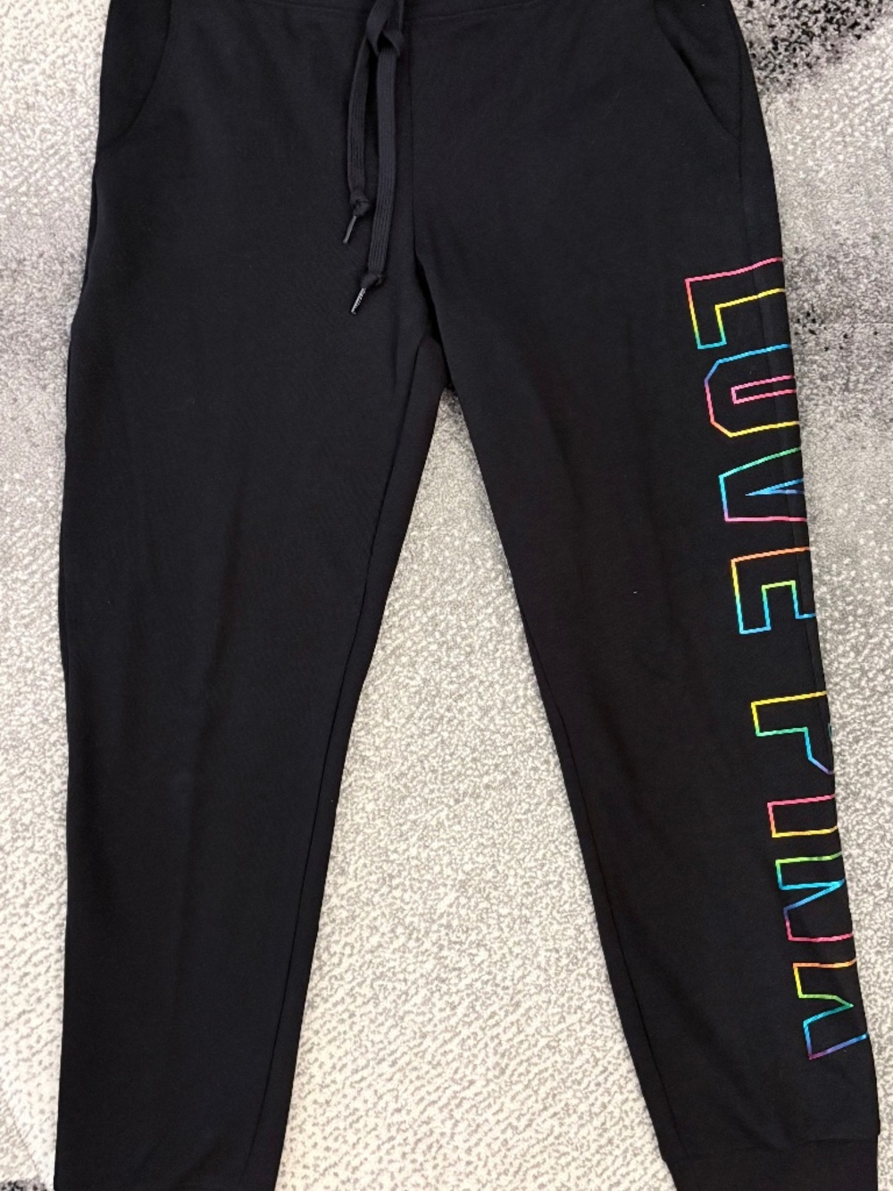 VS PINK Rainbow Sweatpants